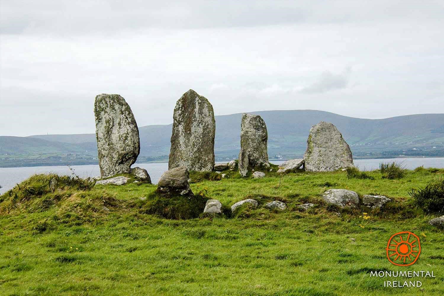 Monumental Ireland - Eightercua Stone Row - The Grave of Scéine