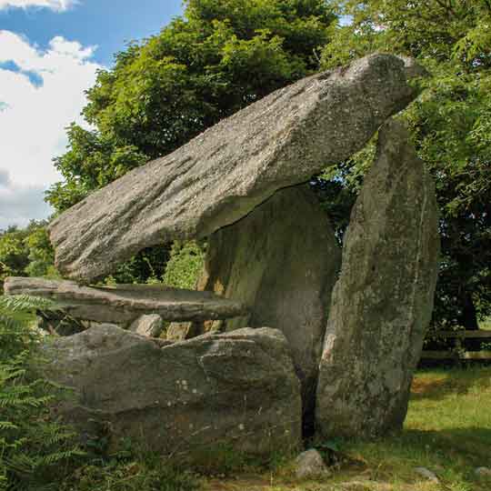 Link Kilmogue Dolmen Portal Tomb Monumental Ireland