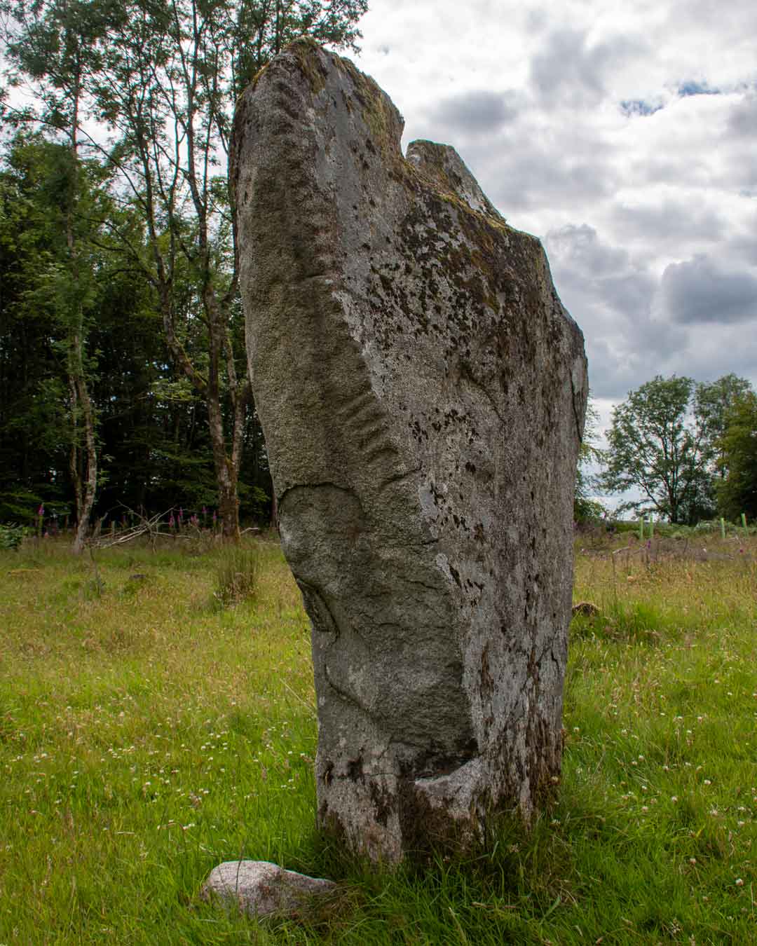 P Knickeen Ogham Stone Monumental Ireland