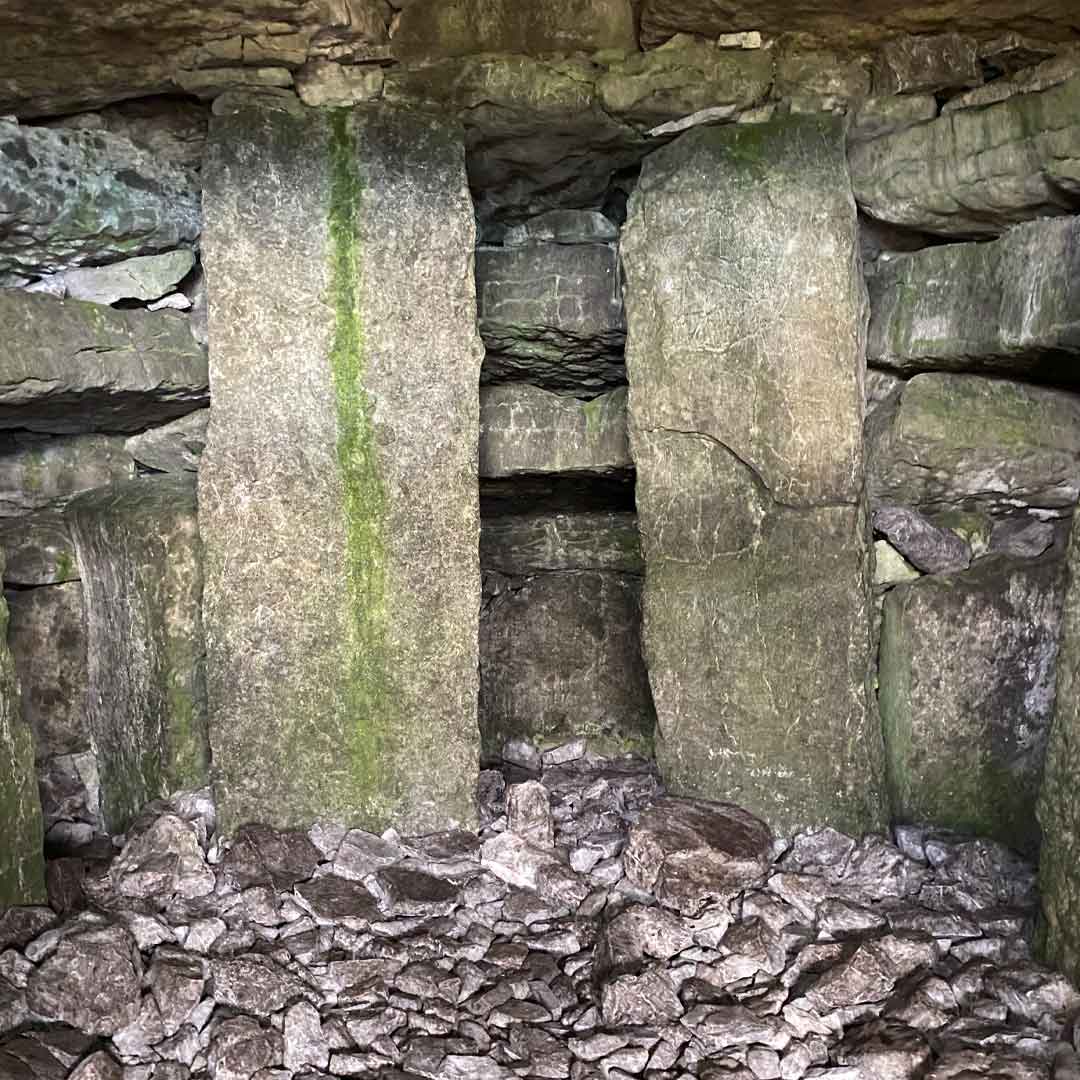 St Carrowkeel Passage Tomb Interior 1 Monumental Ireland