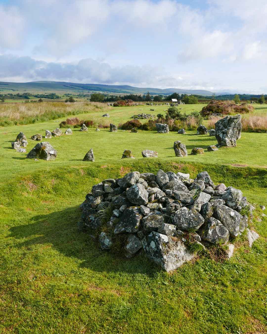 P Beaghmore Stone Circle Monumental Ireland