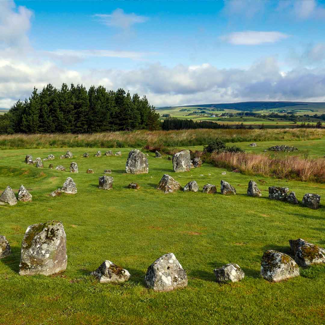 Sq Beaghmore Stone Circle Monumental Ireland