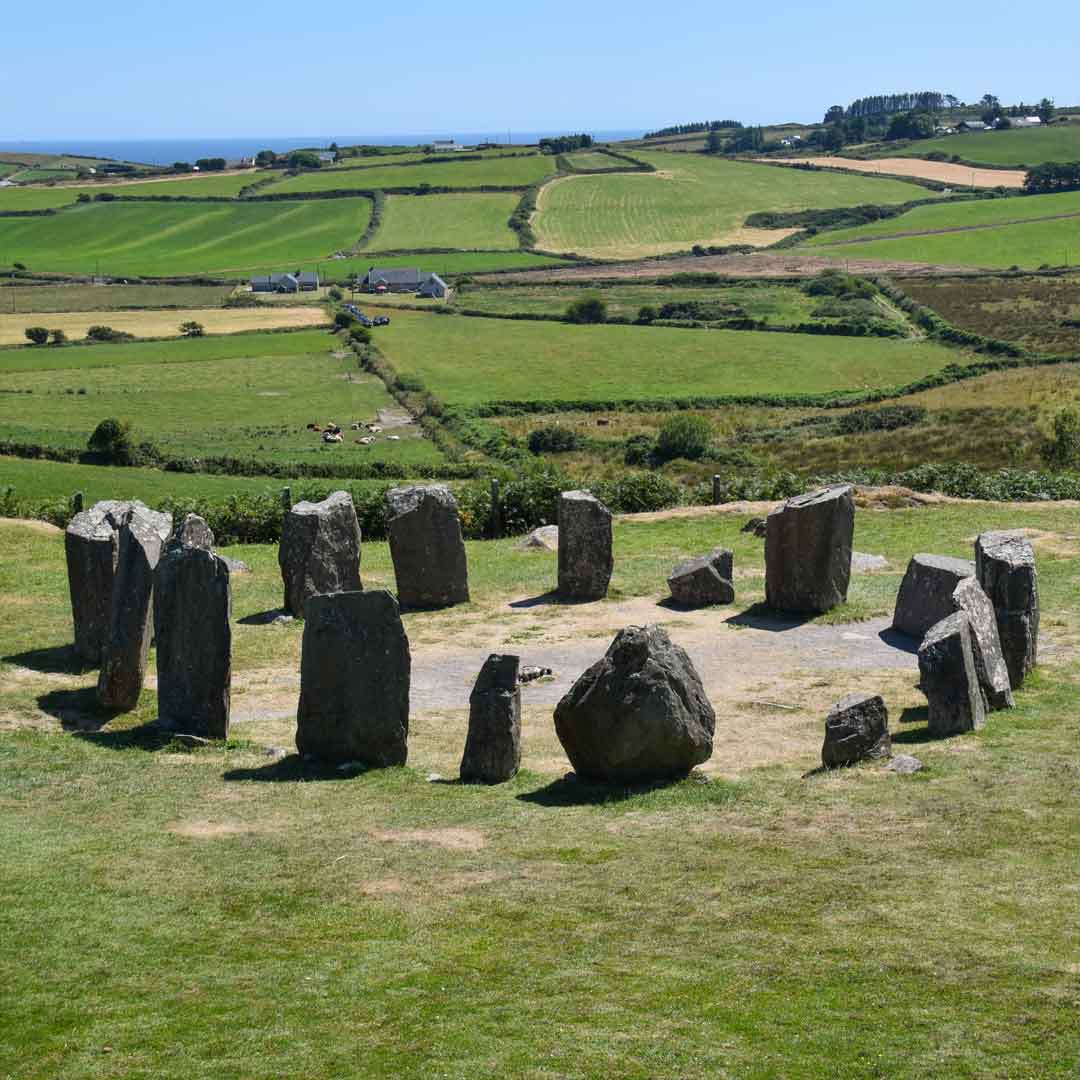 Sq Drombeg Stone Circle Monumental Ireland