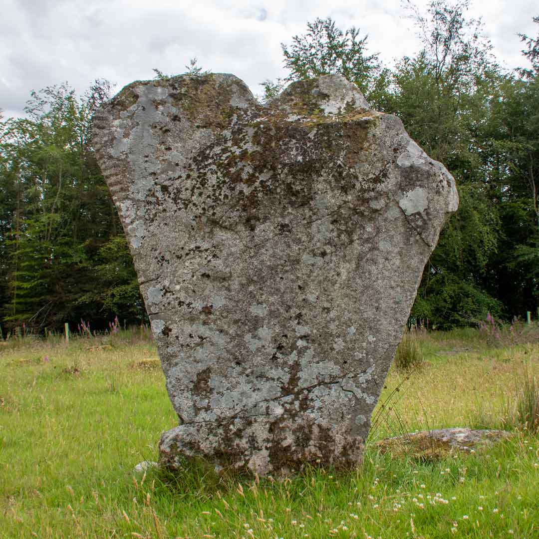 Sq Knickeen Ogham Stone Monumental Ireland