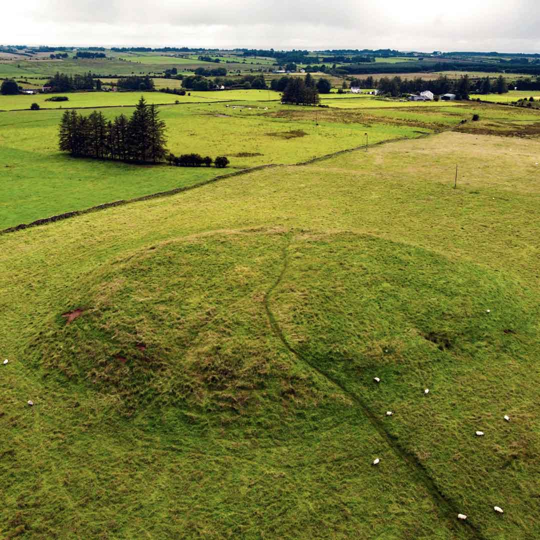 Sq Rathcroghan Mound Monumental Ireland